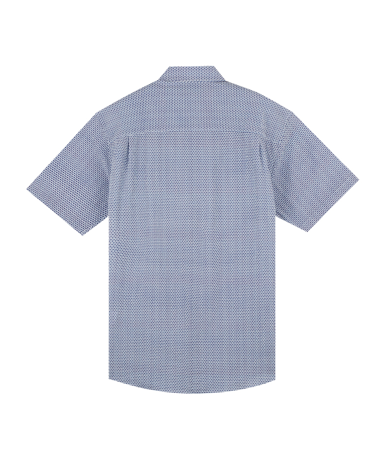 [피에르가르뎅] 기하학 패턴 프린트 노말핏 남자 셔츠 PMWS2608 - 던필드몰_DawnFieldMall